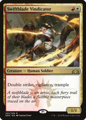 Swiftblade Vindicator<br /><span class="collector-number">Collector No. 203</span>
