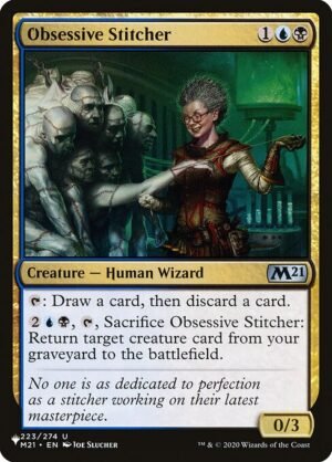 Obsessive Stitcher<br /><span class="collector-number">Collector No. M21-223</span>