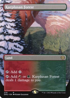 Karplusan Forest - Foil<br /><span class="collector-number">Collector No. 379</span>