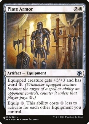 Plate Armor<br /><span class="collector-number">Collector No. AFR-32</span>