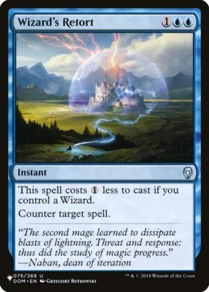 Wizard's Retort<br /><span class="collector-number">Collector No. DOM-75</span>