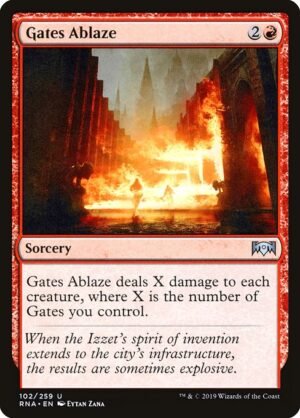 Gates Ablaze<br /><span class="collector-number">Collector No. 102</span>