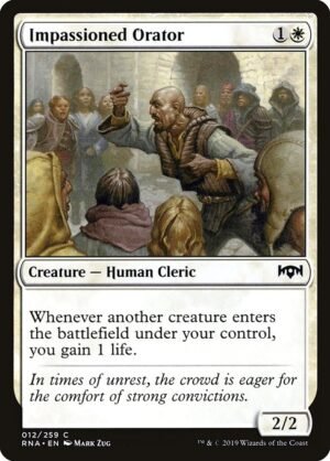 Impassioned Orator<br /><span class="collector-number">Collector No. 12</span>