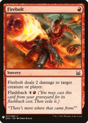 Firebolt<br /><span class="collector-number">Collector No. DDS-37</span>