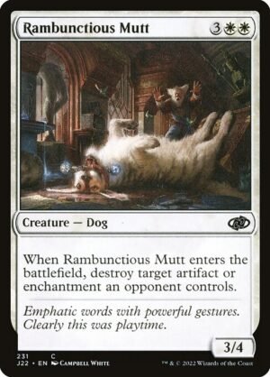 Rambunctious Mutt<br /><span class="collector-number">Collector No. 231</span>