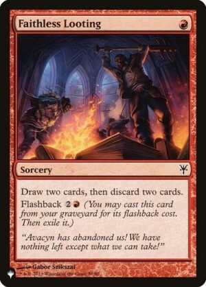 Faithless Looting<br /><span class="collector-number">Collector No. DDK-59</span>