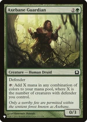 Axebane Guardian<br /><span class="collector-number">Collector No. RTR-115</span>