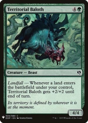 Territorial Baloth<br /><span class="collector-number">Collector No. DDP-24</span>