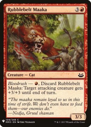Rubblebelt Maaka<br /><span class="collector-number">Collector No. MM3-109</span>
