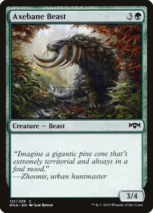Axebane Beast<br /><span class="collector-number">Collector No. 121</span>