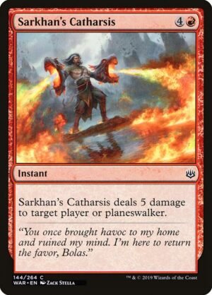 Sarkhan's Catharsis<br /><span class="collector-number">Collector No. 144</span>