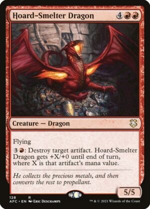 Hoard-Smelter Dragon<br /><span class="collector-number">Collector No. 128</span>