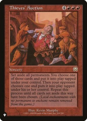 Thieves' Auction<br /><span class="collector-number">Collector No. MMQ-218</span>