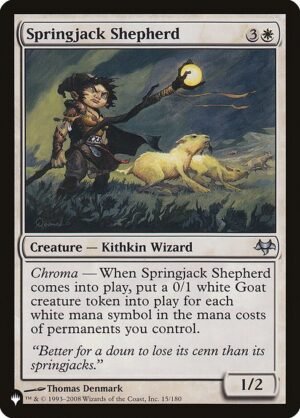 Springjack Shepherd<br /><span class="collector-number">Collector No. EVE-15</span>
