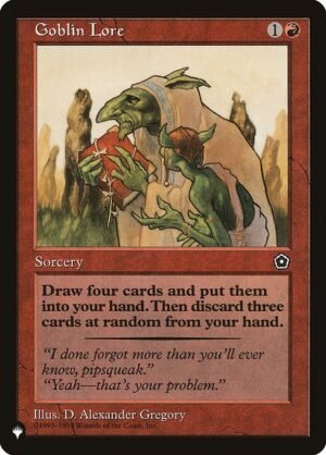 Goblin Lore<br /><span class="collector-number">Collector No. P02-99</span>