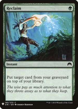 Reclaim<br /><span class="collector-number">Collector No. ORI-195</span>