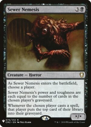 Sewer Nemesis<br /><span class="collector-number">Collector No. CM2-75</span>