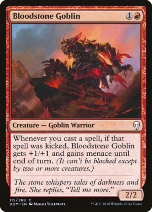 Bloodstone Goblin<br /><span class="collector-number">Collector No. 115</span>