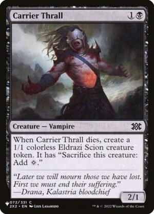 Carrier Thrall<br /><span class="collector-number">Collector No. 2X2-72</span>