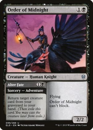 Order of Midnight // Alter Fate<br /><span class="collector-number">Collector No. 99</span>