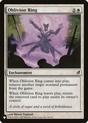 Oblivion Ring<br /><span class="collector-number">Collector No. LRW-34</span>