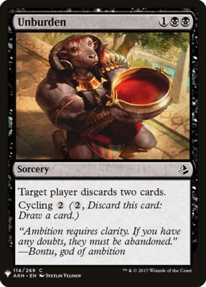 Unburden<br /><span class="collector-number">Collector No. AKH-114</span>