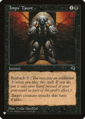 Imps' Taunt<br /><span class="collector-number">Collector No. TMP-138</span>