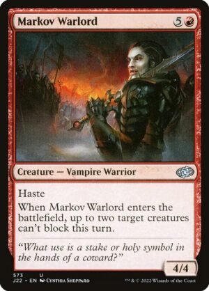 Markov Warlord<br /><span class="collector-number">Collector No. 573</span>