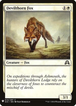 Devilthorn Fox<br /><span class="collector-number">Collector No. SOI-14</span>