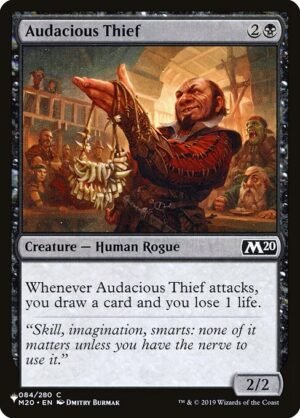 Audacious Thief<br /><span class="collector-number">Collector No. M20-84</span>