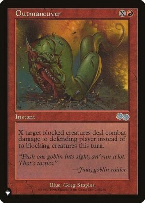 Outmaneuver<br /><span class="collector-number">Collector No. USG-205</span>