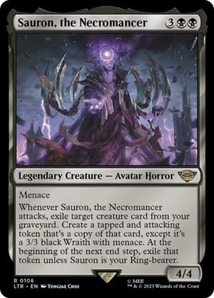 Sauron, the Necromancer - Foil<br /><span class="collector-number">Collector No. 106</span>