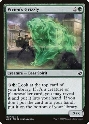 Vivien's Grizzly<br /><span class="collector-number">Collector No. 182</span>