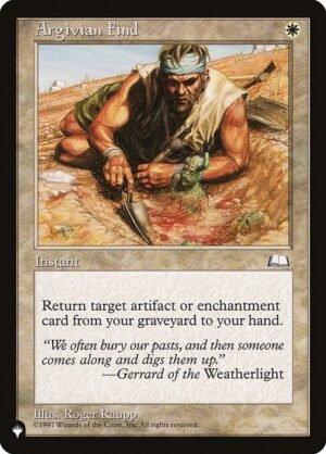Argivian Find<br /><span class="collector-number">Collector No. WTH-6</span>