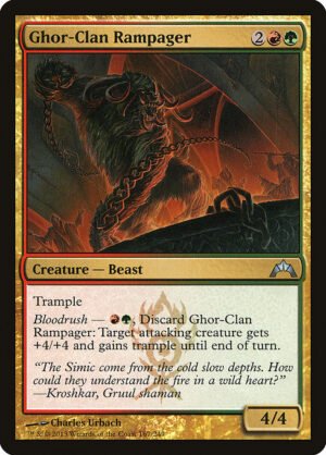 Ghor-Clan Rampager<br /><span class="collector-number">Collector No. 167</span>