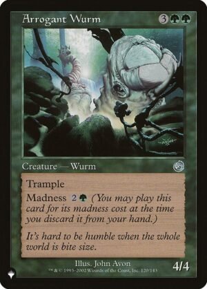 Arrogant Wurm<br /><span class="collector-number">Collector No. TOR-120</span>