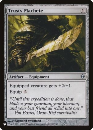 Trusty Machete<br /><span class="collector-number">Collector No. ZEN-209</span>
