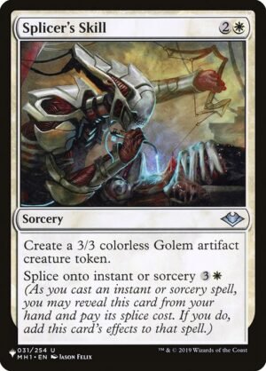 Splicer's Skill<br /><span class="collector-number">Collector No. MH1-31</span>
