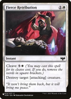 Fierce Retribution<br /><span class="collector-number">Collector No. VOW-13</span>