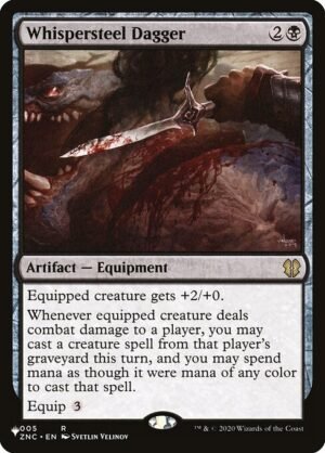 Whispersteel Dagger<br /><span class="collector-number">Collector No. ZNC-5</span>