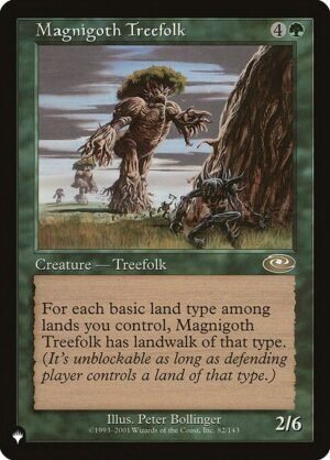 Magnigoth Treefolk<br /><span class="collector-number">Collector No. PLS-82</span>