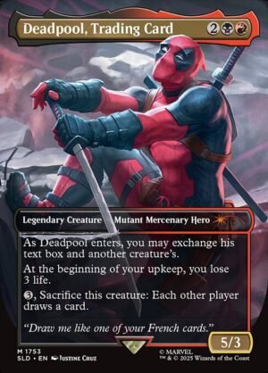 Deadpool, Trading Card - Foil<br /><span class="collector-number">Collector No. 1753</span>
