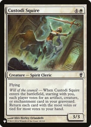 Custodi Squire<br /><span class="collector-number">Collector No. CNS-18</span>