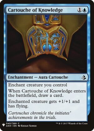 Cartouche of Knowledge<br /><span class="collector-number">Collector No. AKH-45</span>