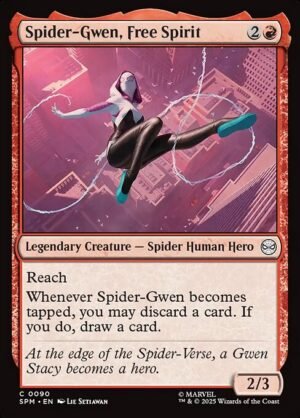 Spider-Gwen, Free Spirit - Foil<br /><span class="collector-number">Collector No. 90</span>