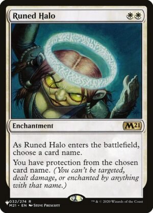 Runed Halo<br /><span class="collector-number">Collector No. M21-32</span>