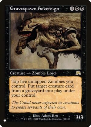 Gravespawn Sovereign<br /><span class="collector-number">Collector No. ONS-152</span>