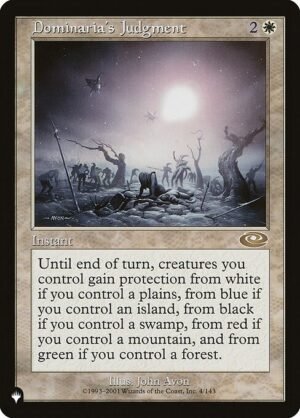 Dominaria's Judgment<br /><span class="collector-number">Collector No. PLS-4</span>