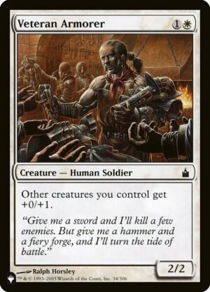 Veteran Armorer<br /><span class="collector-number">Collector No. RAV-34</span>