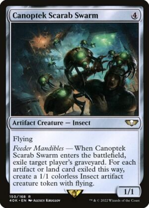Canoptek Scarab Swarm<br /><span class="collector-number">Collector No. 150</span>